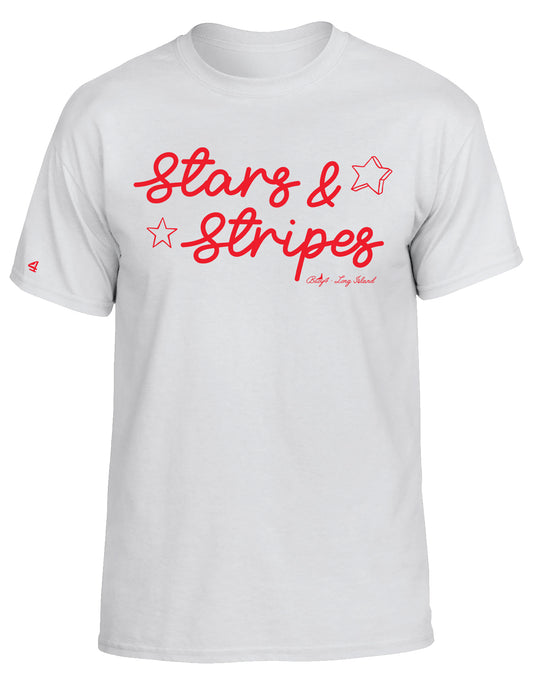 Buoy 4 Stars and Stripes Short Sleeve Graphic Tee